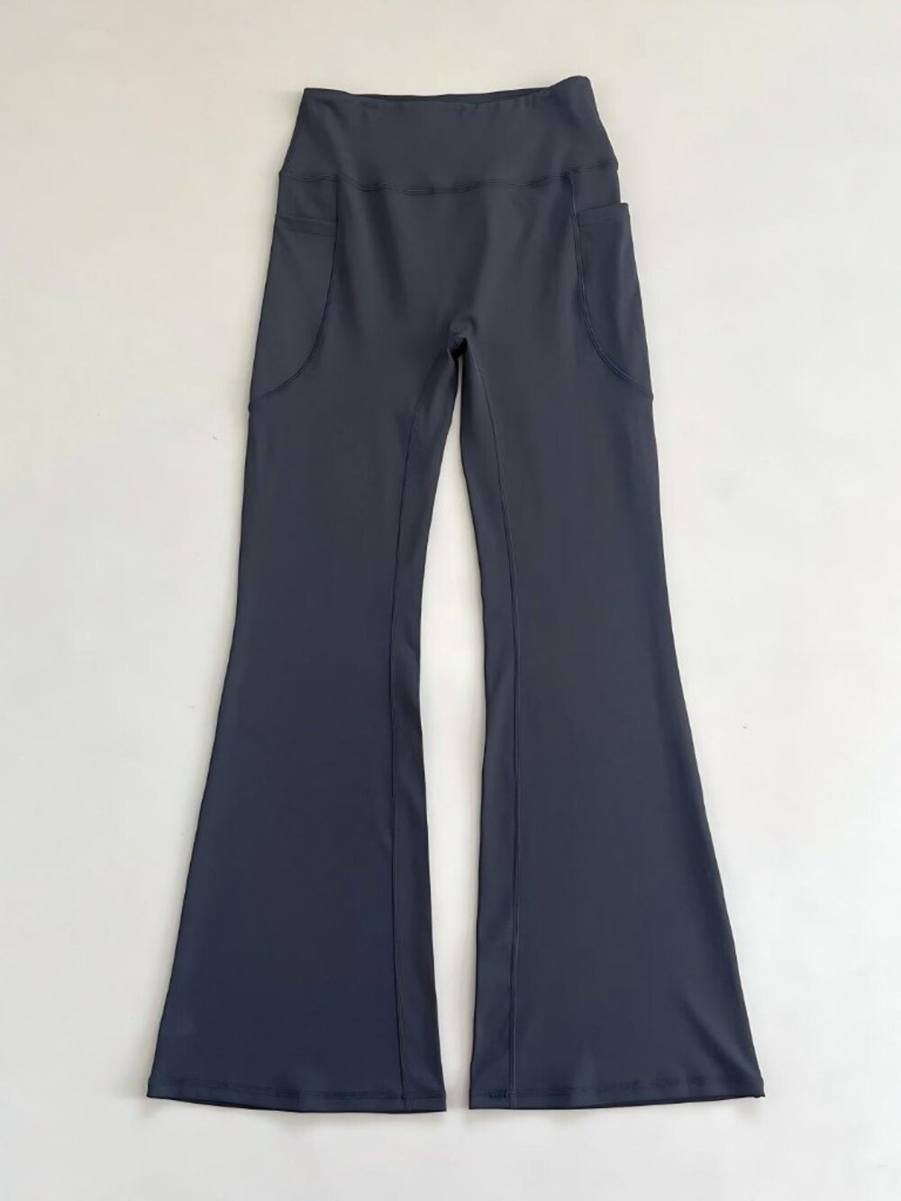 New High - Waisted Flare Yoga Pants, with side pockets
